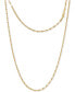 Фото #1 товара Macy's giani Bernini Disco Link 18" Chain Necklace in 24k Gold-Plated Sterling Silver, Created for Macy's