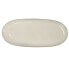 Serving Platter Bidasoa Ikonic White Ceramic 36 x 16 cm (Pack 2x)