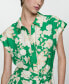 Women's Tropical Print Playsuit