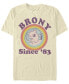 Фото #1 товара Men's Brony Since 83 Short Sleeve Crew T-shirt