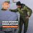 ფოტო #14 პროდუქტის Big & Tall Iron-Tuff Insulated Coveralls with Hood -50F Cold Protection