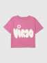 Фото #1 товара Kids Virgo Zodiac Graphic Boxy Crop Tee