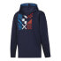 Фото #2 товара Puma Ftblcore Fan Fleece Pullover Hoodie Mens Blue Casual Outerwear 77009303