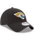 Men's Black Jacksonville Jaguars Core Classic 9Twenty Adjustable Hat