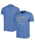 Фото #2 товара Men's Blue Detroit Lions Wordmark Rider Franklin T-shirt