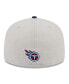 Фото #4 товара Men's Stone, Navy Tennessee Titans 2023 NFL Draft On Stage 59FIFTY Fitted Hat