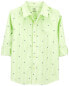 Kid Sailboat Button-Down Shirt 12