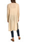 Фото #2 товара Alashan Cashmere Effortless Long Cashmere Duster Women's White M