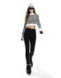 Фото #8 товара Threadbare Ski roll neck cropped jumper in monochrome