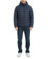 ფოტო #1 პროდუქტის Men's Sherpa Lined Hooded Puffer Jacket