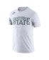 Фото #3 товара Men's White Michigan State Spartans Basketball Retro 2-Hit T-shirt