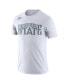 Men's White Michigan State Spartans Basketball Retro 2-Hit T-shirt