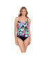 ფოტო #1 პროდუქტის Women's ShapeSolver Side Ring Tankini Swimsuit Top