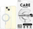 PanzerGlass CARE by PanzerGlass Kickstand Case iPhone 15 Plus 6,7" MagSafe srebrny/silver 1416