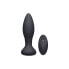 Фото #1 товара Vibrating and Rotating Butt Plug Rimmer Experienced Black