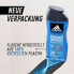adidas 3-in-1 Fresh Endurance Shower Gel, Stimulating Fragrance and Long-Lasting Freshness, 250 ml