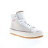 Diesel S-Principia Mid X Mens White Suede Lifestyle Sneakers Shoes