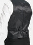 Noak 'Camden' skinny premium fabric suit waistcoat in black with stretch