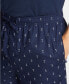 ფოტო #5 პროდუქტის Men's Cotton Anchor-Print Pajama Shorts