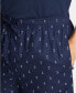 Men's Cotton Anchor-Print Pajama Shorts