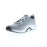 Reebok Lite Plus 4 Mens Gray Canvas Lace Up Athletic Running Shoes