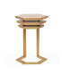 Glam Nesting Tables: Handcrafted Acacia & Iron