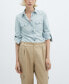 ფოტო #3 პროდუქტის Women's Linen Cargo Pants