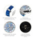 ფოტო #7 პროდუქტის Men's 10 YR Anniversary Saxon Diamond (1/6 ct.t.w.) & Stainless Steel Watch