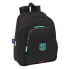 School Bag F.C. Barcelona Black 27 x 33 x 10 cm