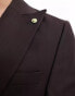 Twisted Tailor buscot suit jacket in brown