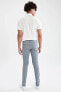 Фото #5 товара Pedro Slim Fit Normal Bel Dar Paça Jean Pantolon