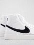 Фото #8 товара Nike Blazer Mid '77 VNTG trainers in white/black