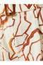Фото #12 товара Шорты женские Koton - Коричневые шорты с поясом, складками и карманами