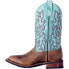 Фото #4 товара Сапоги женские Laredo Anita Square Toe Cowboy Blue, Brown Dress Boots 5607