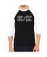 Фото #1 товара Men's Raglan AC/DC Word Art T-shirt