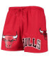 ფოტო #3 პროდუქტის Men's Red Chicago Bulls Mesh Capsule Shorts