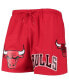 Men's Red Chicago Bulls Mesh Capsule Shorts