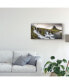 Фото #3 товара Danny Head Kirkjufellfoss Panorama Canvas Art - 37" x 49"