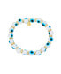 ფოტო #1 პროდუქტის Beaded Evil Eye Stretch Bracelet