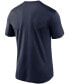 Фото #2 товара Men's College Navy Seattle Seahawks Logo Essential Legend Performance T-shirt