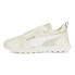 Фото #3 товара Puma Bmw Mms Rider Fv Lace Up Mens Off White, White Sneakers Casual Shoes 30760