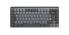 Фото #1 товара Logitech MX Mechanical Mini Minimalist Wireless Illuminated Keyboard - Tenkeyless (80 - 87%) - RF Wireless - Mechanical - QWERTY - LED - Graphite - Grey