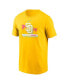 Фото #2 товара Men's Yellow San Diego Padres City Connect Graphic T-shirt