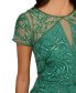 ფოტო #4 პროდუქტის Women's Beaded Cocktail Dress