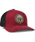 ფოტო #1 პროდუქტის Men's Scarlet Turnout Mesh Flexfit Flex Hat