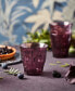 Фото #2 товара Picardie Plum Picardie Tumbler 8 3/8 Oz. - Set Of 4