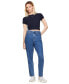 ფოტო #4 პროდუქტის Women's Cropped Short-Sleeve Sweater