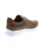 Фото #8 товара Bruno Magli Vista BM1VSTO1P Mens Brown Suede Lace Up Lifestyle Sneakers Shoes 10