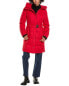 Фото #5 товара Sam Edelman Belted 3-Quarter Puffer Coat Women's Xs