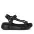 XTI 142316 wedge sandals Черный, 36 - фото #1